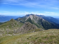 Panorama dalla Cima Ciantiplagna - Punta Fattiere,  Monte Pelvo e Monte Pelouxe