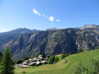 L'alpeggio di Suisse sotto Chamois