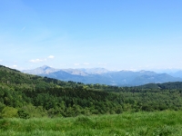 Panorama su Monte Zeda, prealpi varesine e prealpi ticinesi