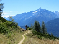 Sentiero per l'Alpe Letanaz inferiore