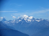 Gletscherblick - Vista sul Weisshorn e sul Cervino
