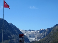 Moosfluh - Panorama sul Oberaletschgletscher