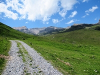 Discesa dall'Alpe Nurdagn a Plan Cardaletsch