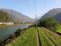 Ciclabile sul fiume Ticino