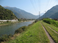 Ciclabile sul fiume Ticino