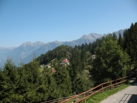 Panorama sulle vette della Valle Mesolcina