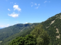 Discesa verso Indemini, vista sul Monte Covreto