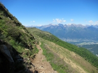 Sentiero che collega l'Alpe Foppa con l'Alpe Duragno