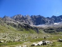 Panorama dall'alpe Thoules