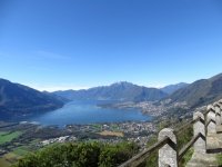 Monti di Ditto, panorama sul Lago Maggiore ed il Piano di Magadino