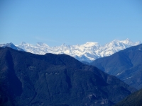 Massiccio del Mischabel visto dai Monti di Ditto - da sx a dx: Strahlhorn, Rimpfischhorn, Allalinhorn, Alphubel, Täschhorn, Dom