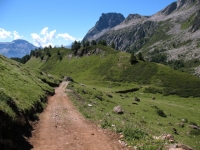 Salita all'Alpe Forno - tratto ripido