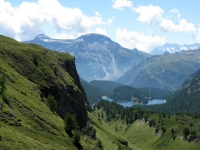 Salita all'Alpe Forno - panorama su Valle del Devero