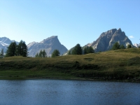 Nei pressi dell'Alpe Sangiatto - lago alpino