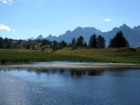 Nei pressi dell'Alpe Sangiatto - lago alpino
