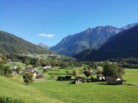Bel panorama sulla Val di Blenio