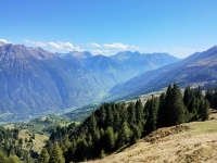 Pian Nara - Panorama sulla Valle di Blenio