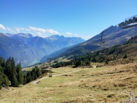 Pian Nara - Panorama sulla Valle di Blenio