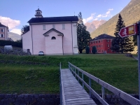 Ponte sul torrente a Comprovasco