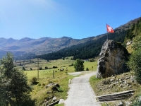 Bel panorama all'ingresso della Conca di Nara