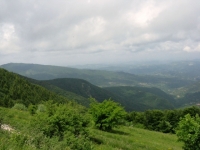 Monte Bagnolo - panorama sulla vallata