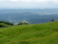 Discesa dal Monte Cosfrone - panorama sulla vallata