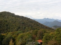 Sterrato verso Alpe Bondale - panorama