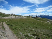 Inizio del sentiero che collega il Col de Granon con il Col de l'Oule