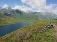 Colle Belvedere, Piccolo San Bernardo, Lago Verney