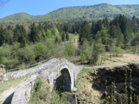 L'antico Ponte di Maglione sul torrente Melezzo