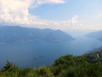 Ottimo panorama del Lago Maggiore dalla Corona dei Pinci