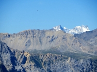 Salita al forte Foens - Particolare del Massiccio degli Ecrins: La Meije (3.983 m)