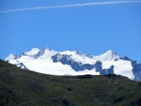 Sentiero da Sädolti per il Gebidumpass - Gruppo del Mischabel con il Balfrin (3.796), Bigerhorn (3.626), Hohberghorn (4.219), Dürrenhorn (4.035), Nadelhorn (4.327)