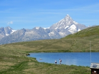 Gebidumsee, sullo sfondo il Bietschhorn (3.934)