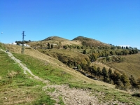 Da Monte Marca in direzione di Bocchetto Sessera - Panorama su Monte Marca