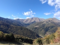 Da Bocchetto Sessera in direzione dell'Alpe Moncerchio - Panorama sulla val Sessera