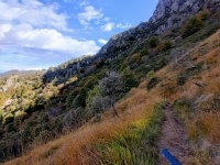 Sentiero che collega l’Alpe Moncerchio con la Bocchetta Luvera