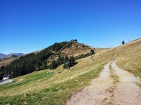 In direzione di Monte Marca