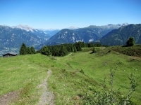 Discesa a valle dalla Porteiner Alp