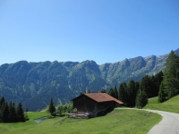 Panorama salendo ad Oberurmein