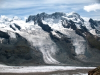 Monte Rosa - Castor, Pollux, Schawarzegletscher, Breithorn