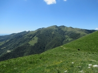 Panorama sul Monte Generoso  da Mater (vista ad nord)
