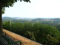 Panorama sul comasco dal Colle di San Maffeo