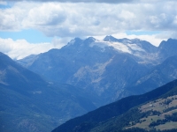 Ghiacciaio del Rutor dall'Alpe di Viou