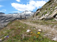 Pointe Lechaud dall'Alpe Chavanne Superiore