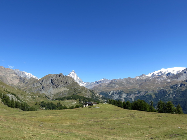 In direzione dell'Alpe Cortina