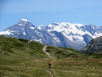 Fantastico trail che collega Oberi Meiggen con Stafel