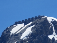 Le batterie militari sulla vetta del Monte Chaberton