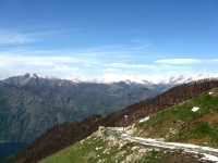 Panorama dall'Alpe di Lenno