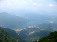 Vetta del Monte Generoso - panorama su Lago di Lugano